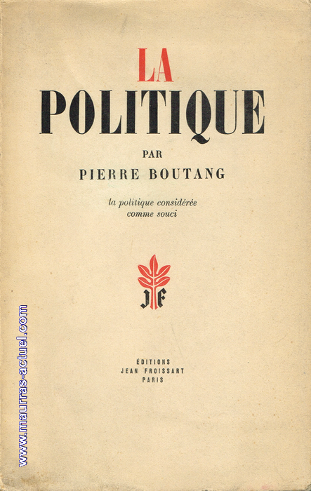 boutang-pierre_politique_froissart-1948