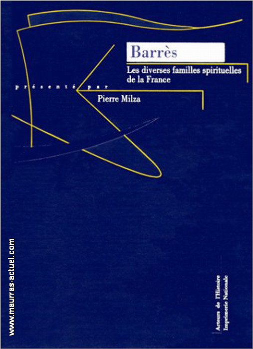 M. Barrs. Les diverses familles spirituelles de la France. Imprimerie nationale, 1997
