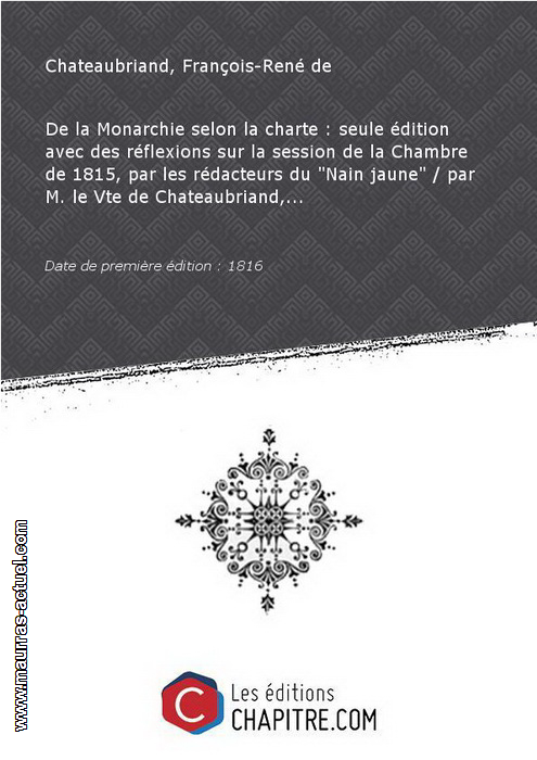 chateaubriand_de-la-monarchie_chapitre_wohlen-2014