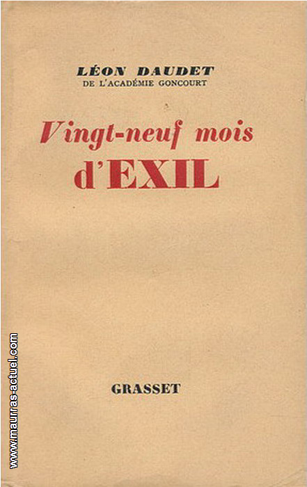 daudet-l_vingt-neuf-mois-d-exil_grasset-1930