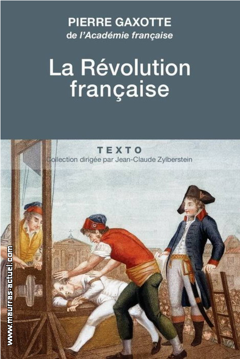 P.Gaxotte. La Rvolution franaise. Edt Tallandier, 2014