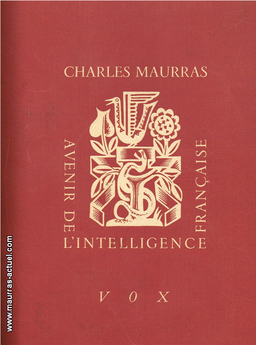 maurras_avenir-intelligence-francaise_vox-1943