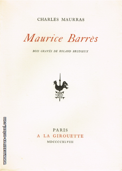 maurras_maurice-barres_girouette-1948