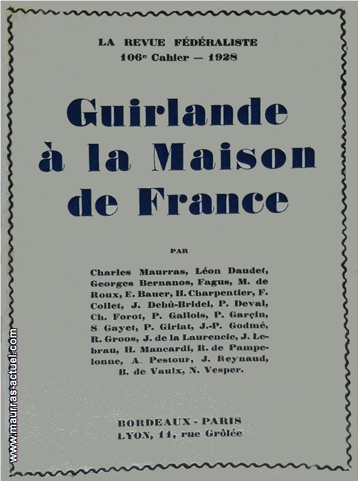 revue-federaliste_guirlande-maison-de-france_1928