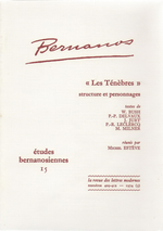 M.Estève (dir.), Les Ténèbres. Structure et personnages. Edt Lettres modernes Minard, 1974