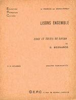 P-R. Leclercq, Lisons ensemble « Sous le soleil de Satan » de Georges Bernanos. Edt. E.P.C., s.d.