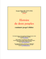 J.Bainville. Histoire de deux peuples continuée jusqu'à Hitler. Edt UQAC, 2007