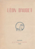 Léon Daudet. Revue du Capitole, 1926