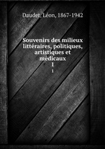 L.Daudet. Souvenirs des milieux politiques, littéraires et artistiques, vol.1. Edt BoD, 2014