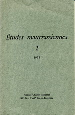 Victor Nguyen. Etudes maurrassiennes, tome 2. 1973