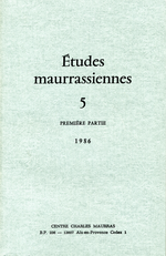Victor Nguyen. Etudes maurrassiennes, tome 5-1. 1986