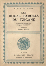 Les douze paroles du Tzigane. Edt Hestia, 1933